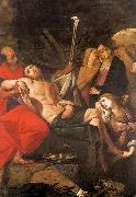 CRESPI, Giovanni Battista Entombment of Christ dfg Norge oil painting reproduction